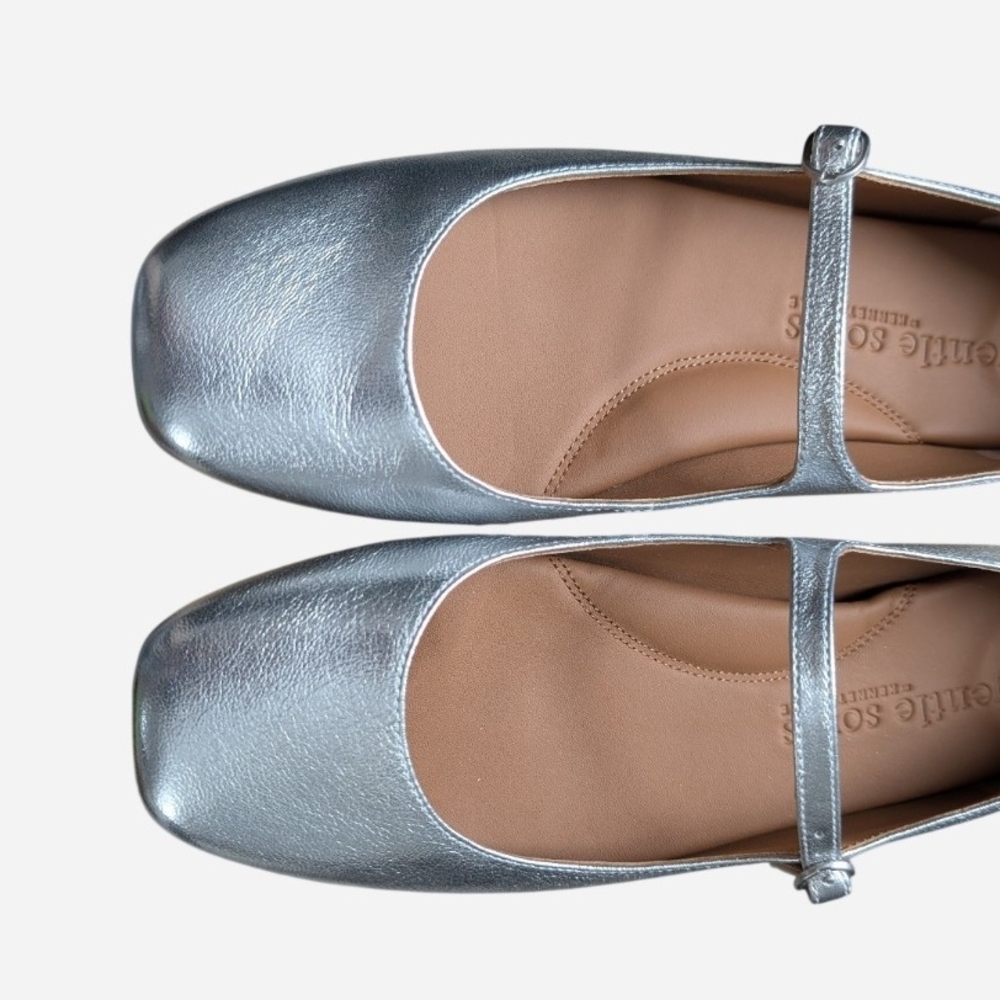 Gentle Souls Women's Silver Dress Shoes - Picture 10 of 11